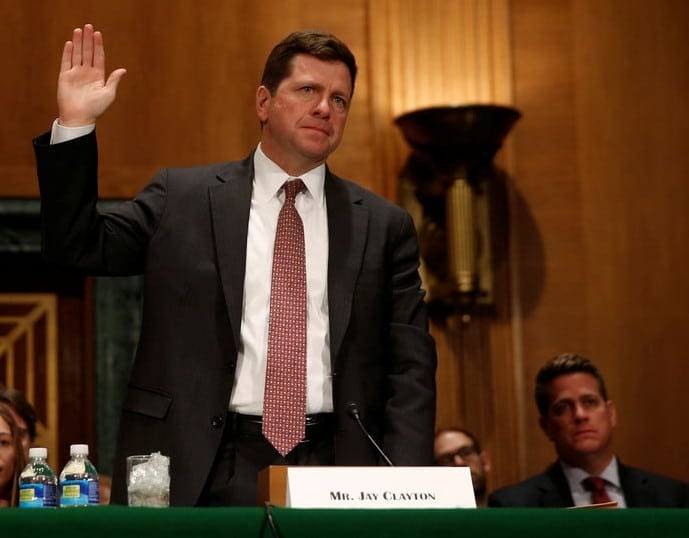 SEC-sjef Jay Clayton via The Wallstreet Journal